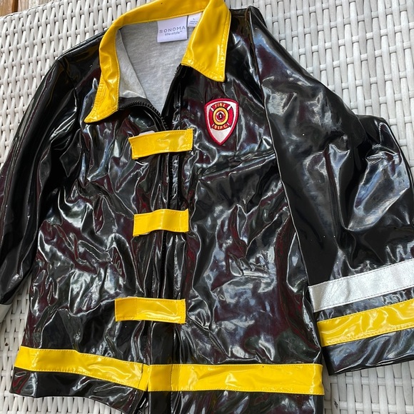 👨🏼‍🚒KIDS COSTUME- Kids Fire Fighter Jacket - Size L - Picture 3 of 13